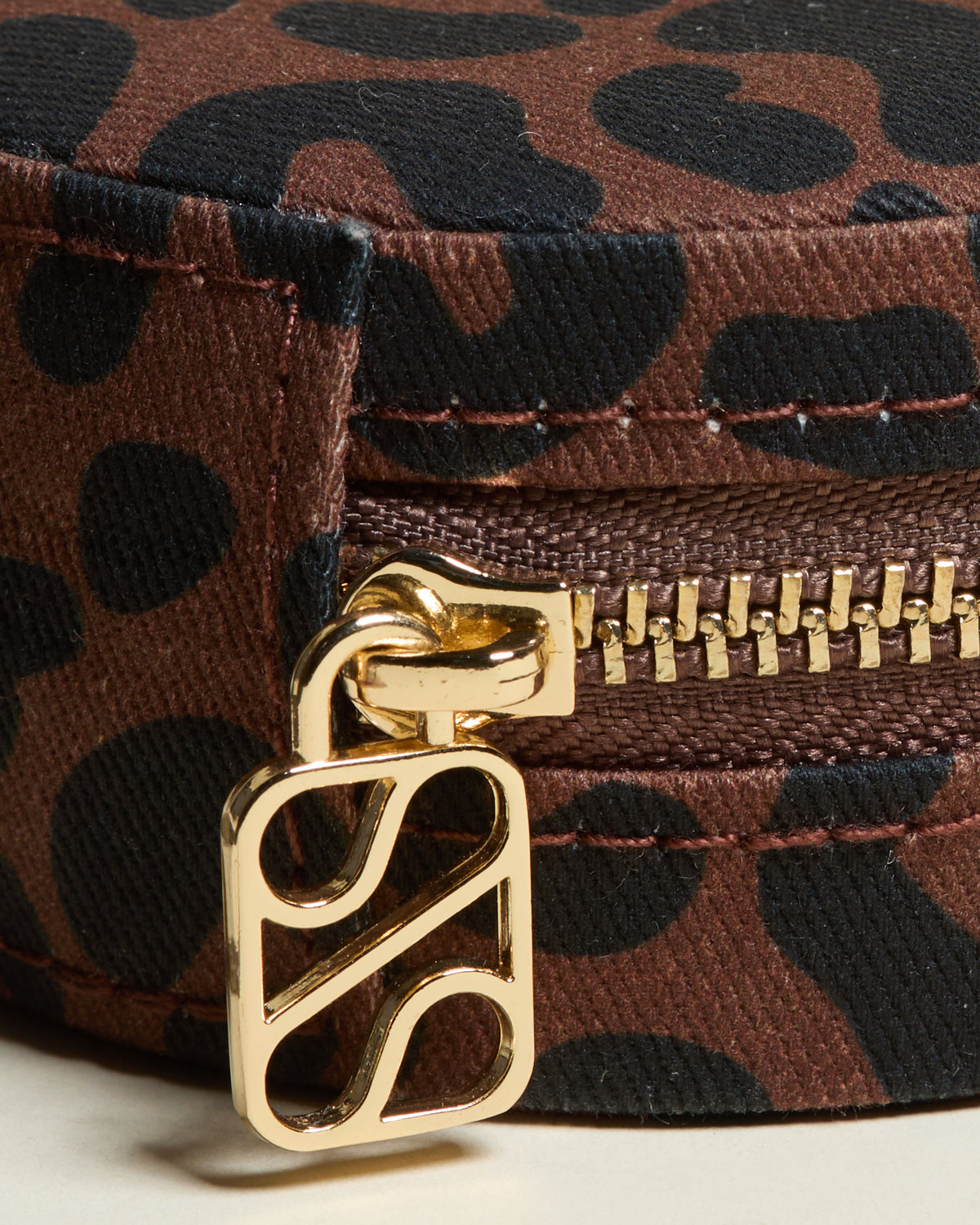 Yvonne Leopard Travel Jewelry Box