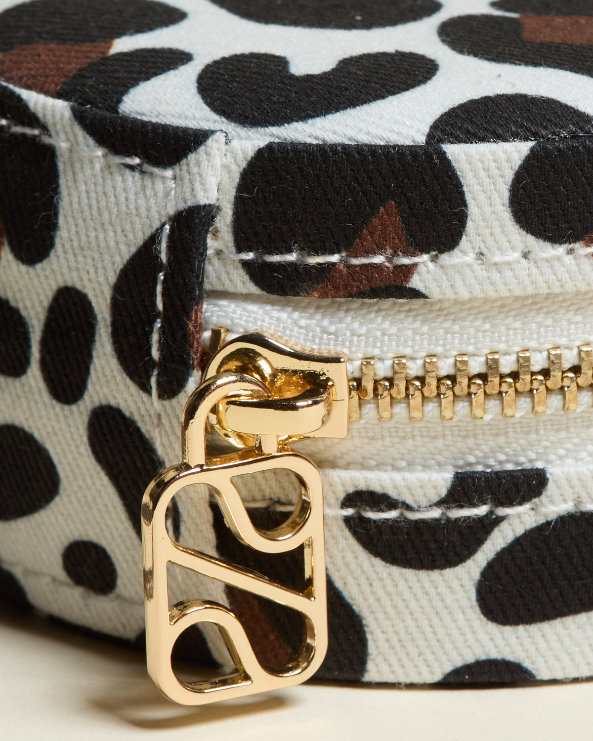 Yvonne Leopard Travel Jewelry Box