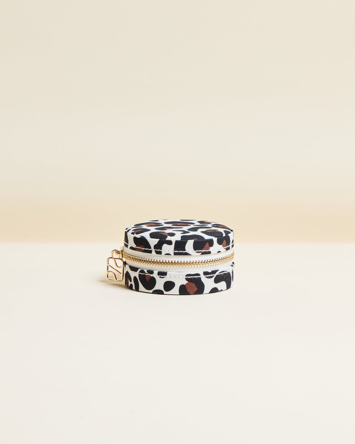 Yvonne Leopard Travel Jewelry Box