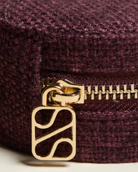 Yvonne Linen Travel Jewelry Box