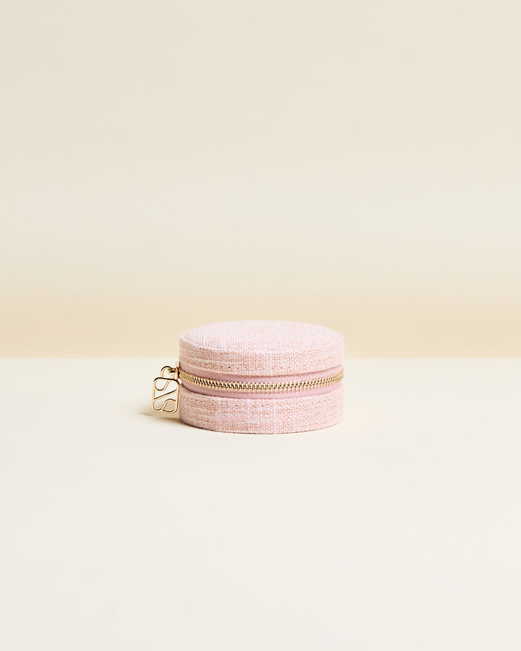 Yvonne Linen Travel Jewelry Box