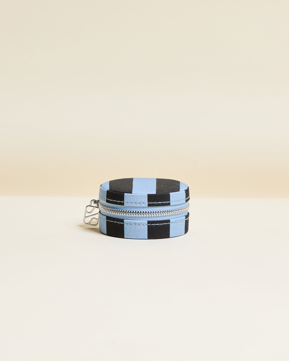 Yvonne Stripes Travel Jewelry Box