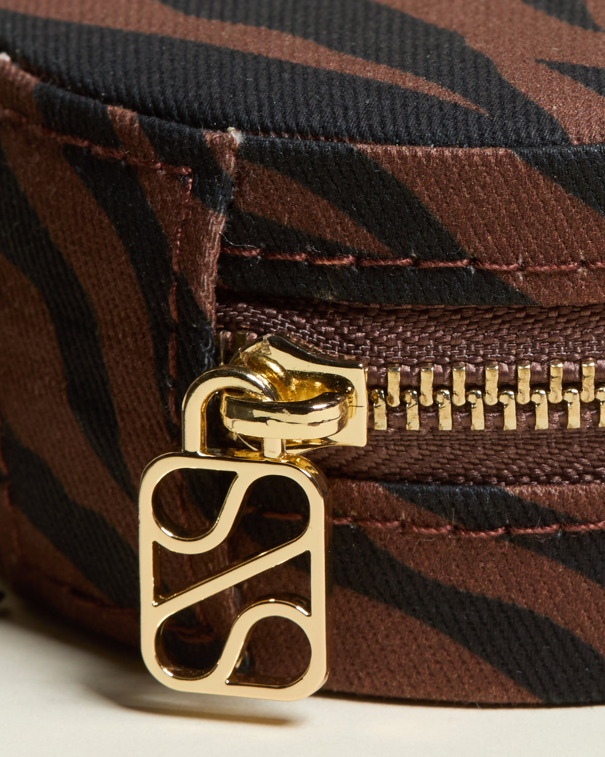 Yvonne Zebra Travel Jewelry Box