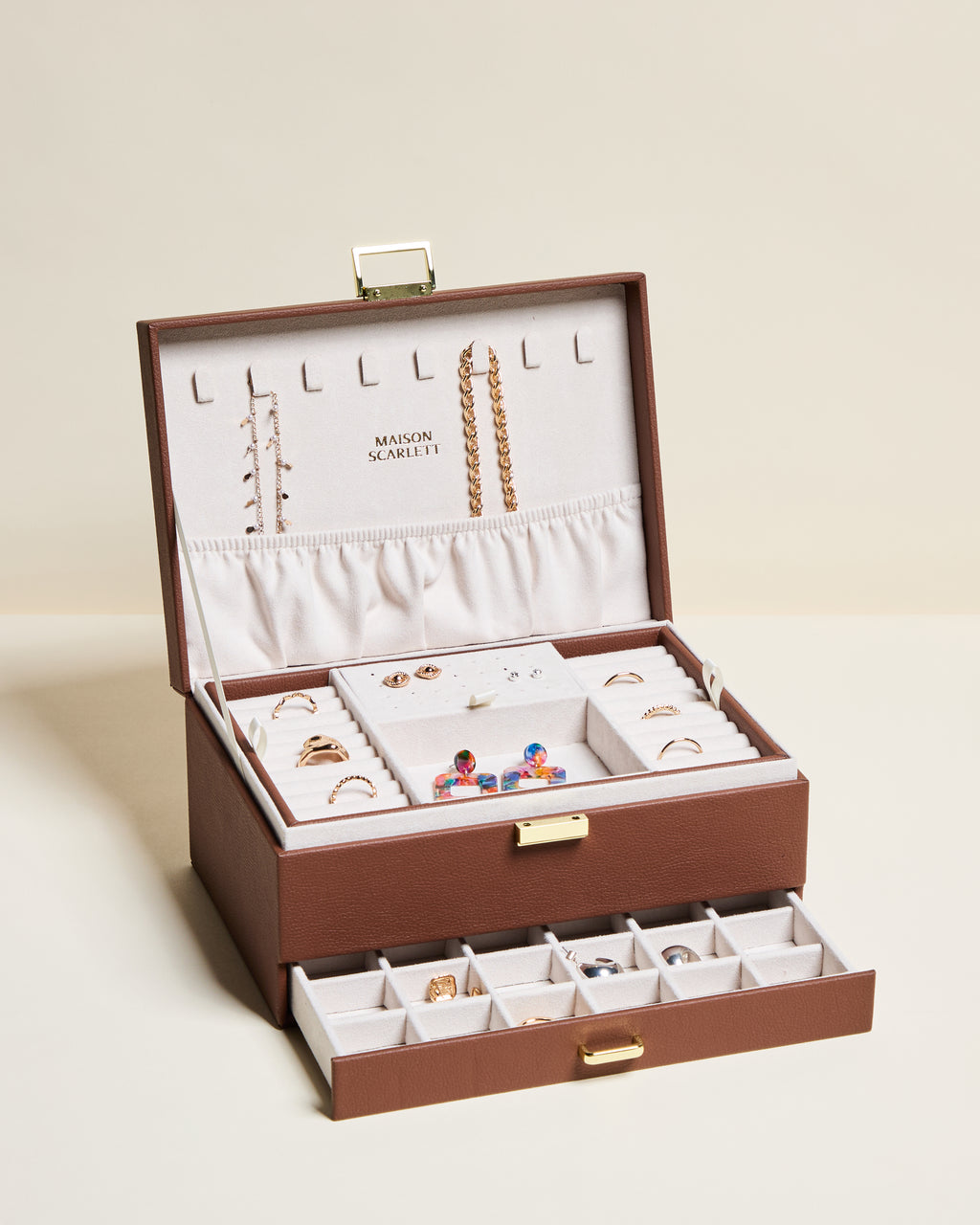 Denise PU Jewelry Box