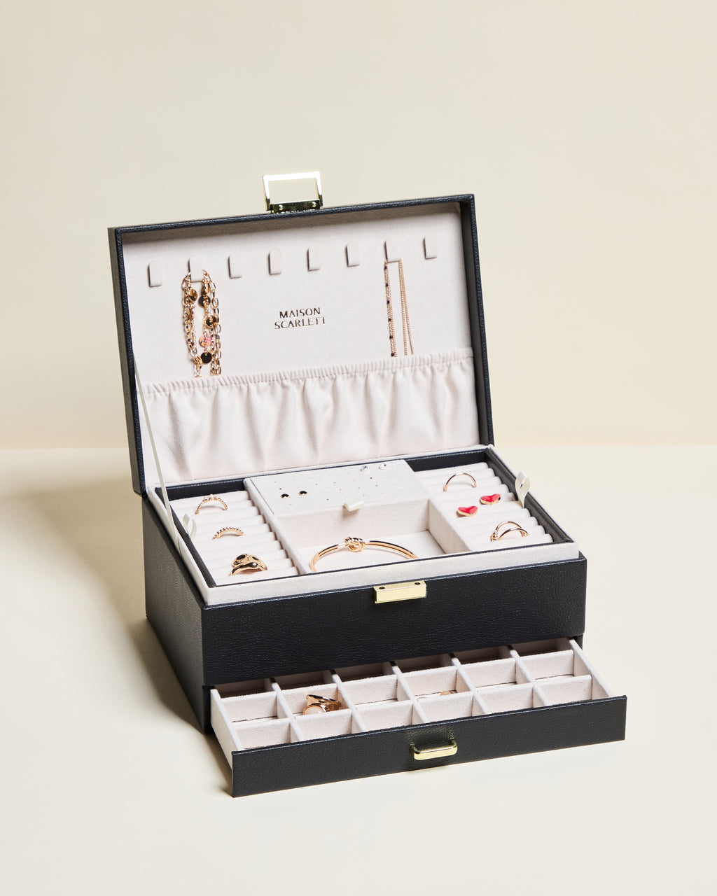 Denise PU Jewelry Box