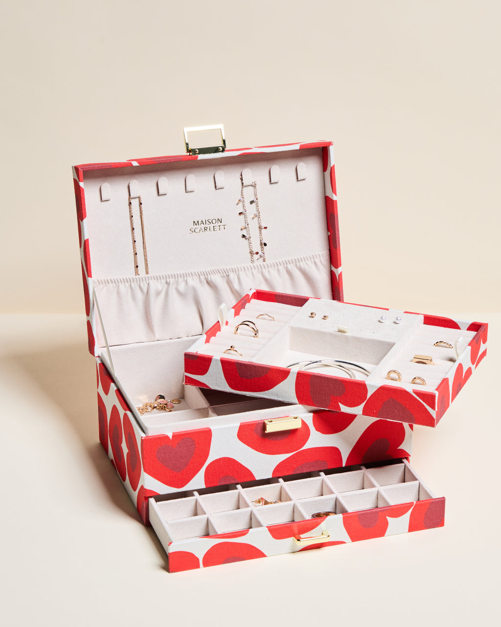 Denise Kisses Kisses Jewelry Box