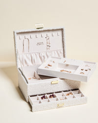 Denise bouclé jewelry box