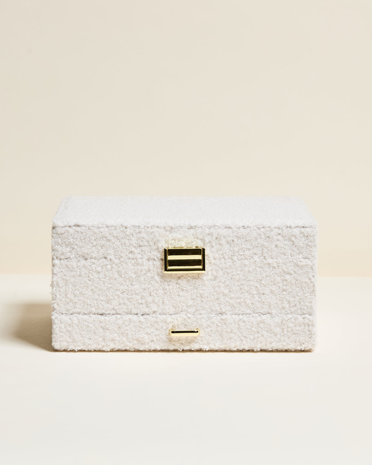 Denise bouclé jewelry box