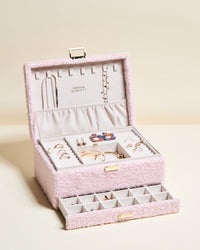 Denise bouclé jewelry box