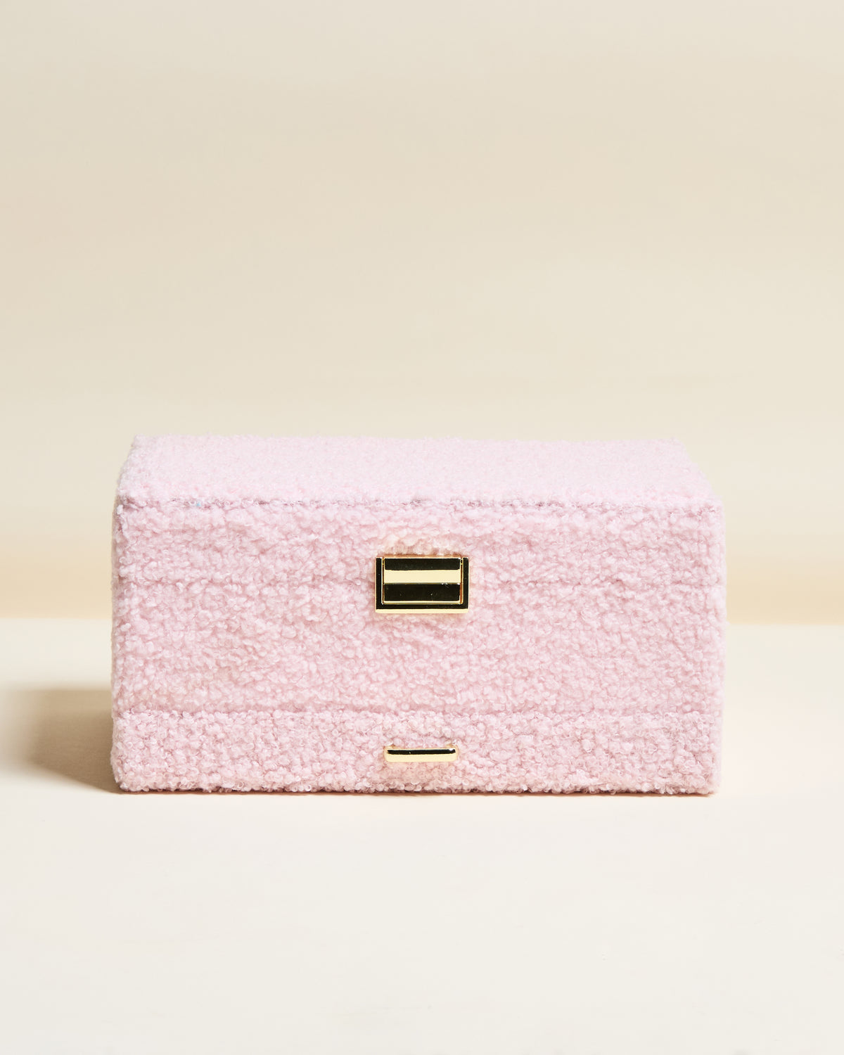 Denise bouclé jewelry box