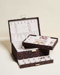 Denise Leopard Jewelry Box
