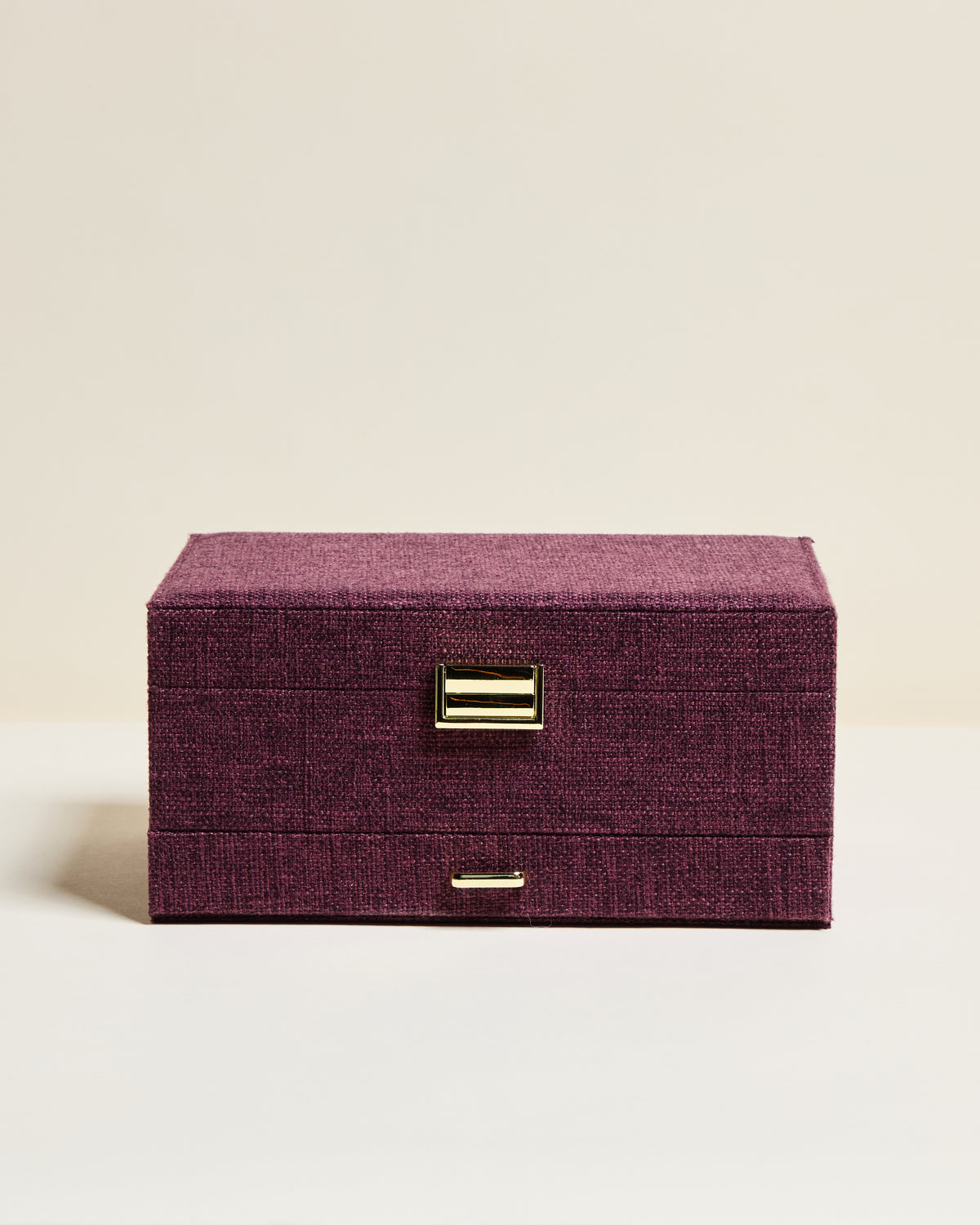 Denise linen jewelry box