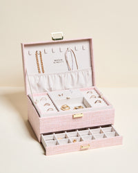 Denise linen jewelry box