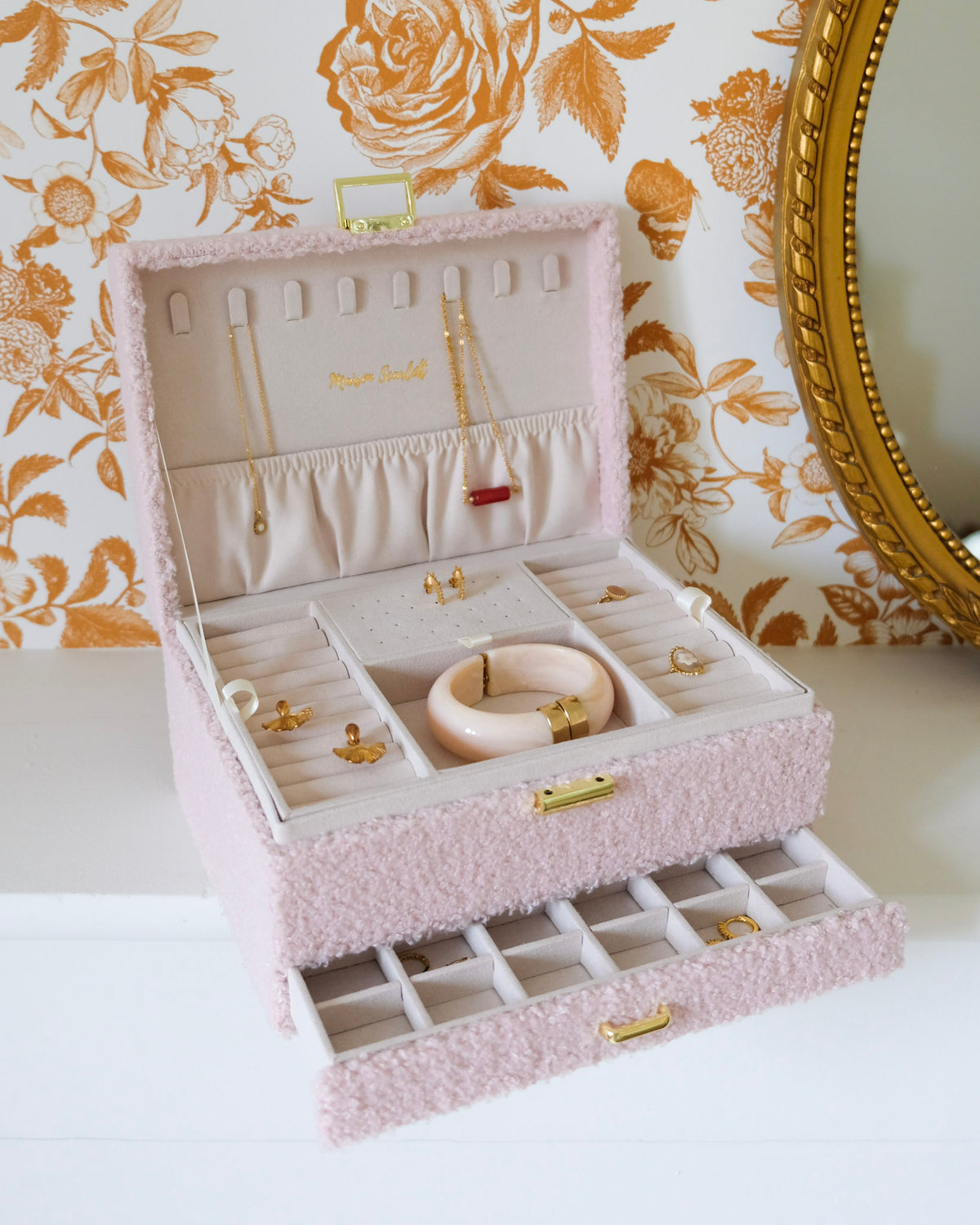 Denise Fluffy Jewelry Box - Outlet