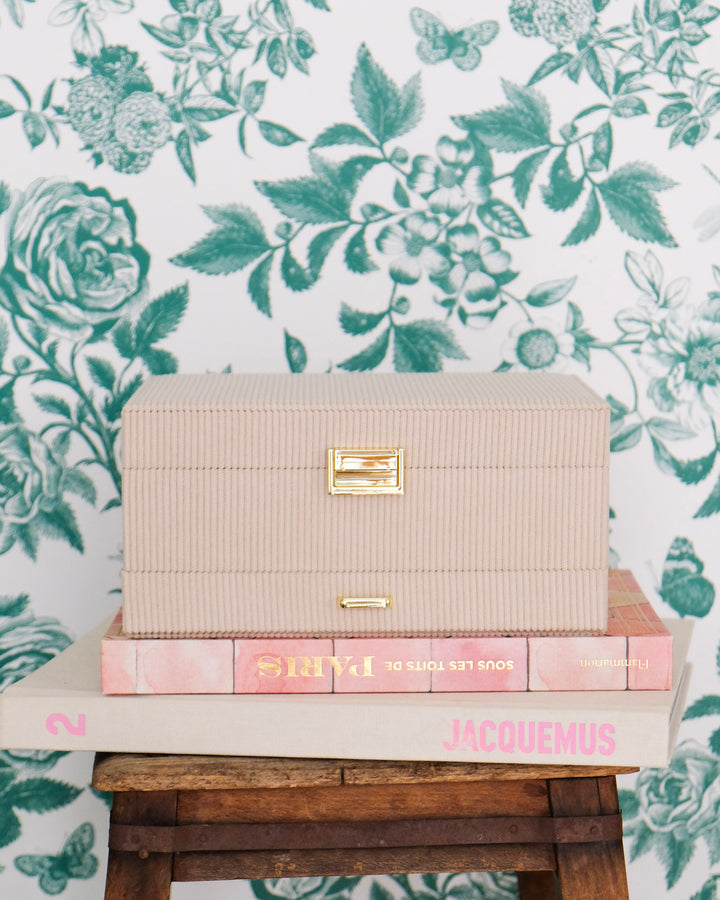 Denise corduroy jewelry box