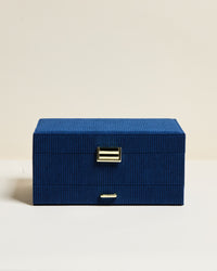Denise corduroy velvet jewelry box