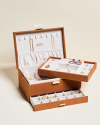 Denise corduroy velvet jewelry box