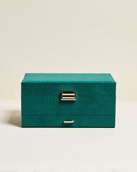 Denise corduroy velvet jewelry box