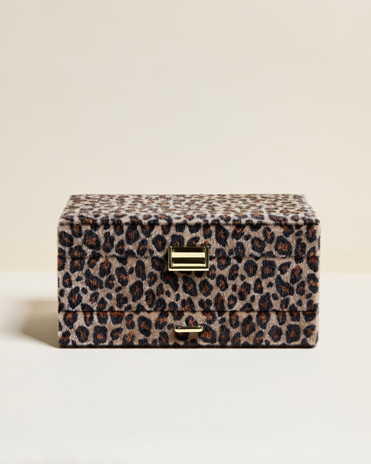 Denise leopard jewelry box
