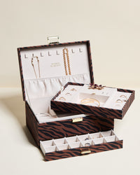 Denise Zebra Jewelry Box