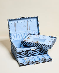 Denise Zebra Jewelry Box