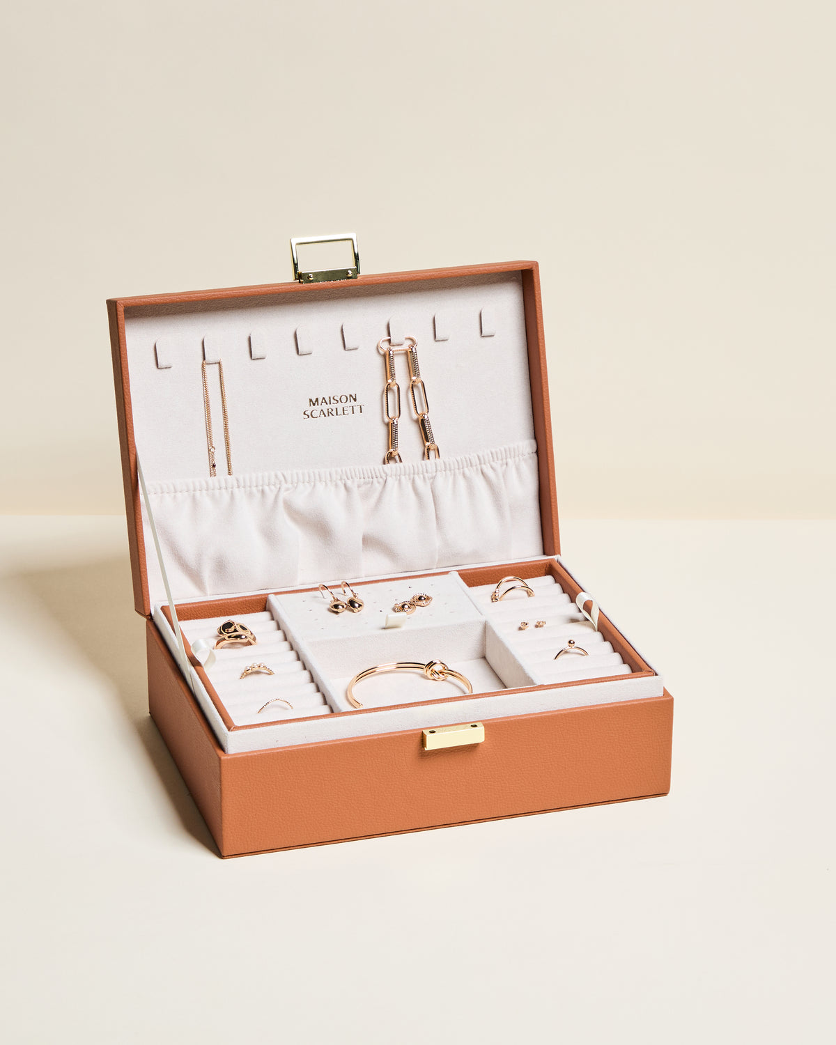 Louise PU Jewelry Box