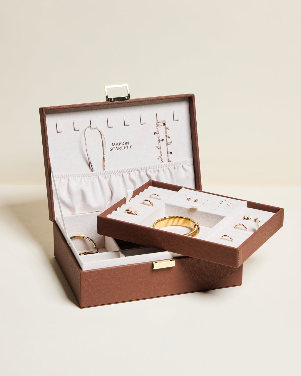 Louise PU Jewelry Box