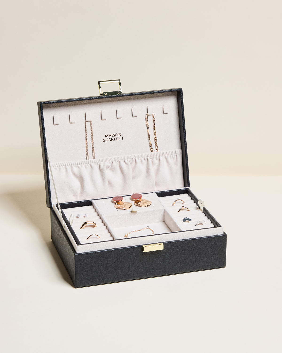 Louise PU Jewelry Box