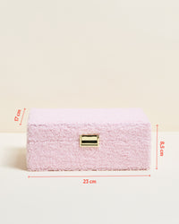 Louise bouclé jewelry box