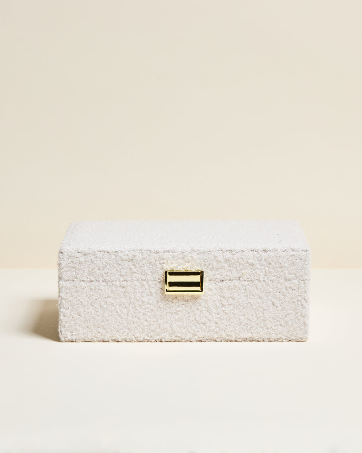 Louise bouclé jewelry box