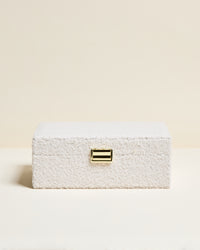 Louise bouclé jewelry box