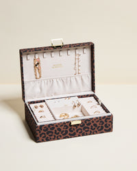 Louise Leopard Jewelry Box