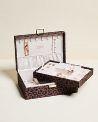 Louise Leopard Jewelry Box