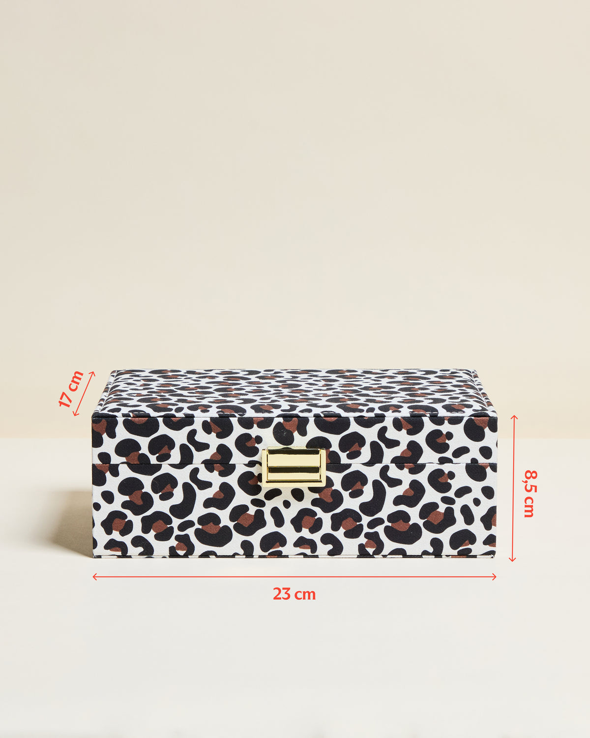 Louise Leopard Jewelry Box