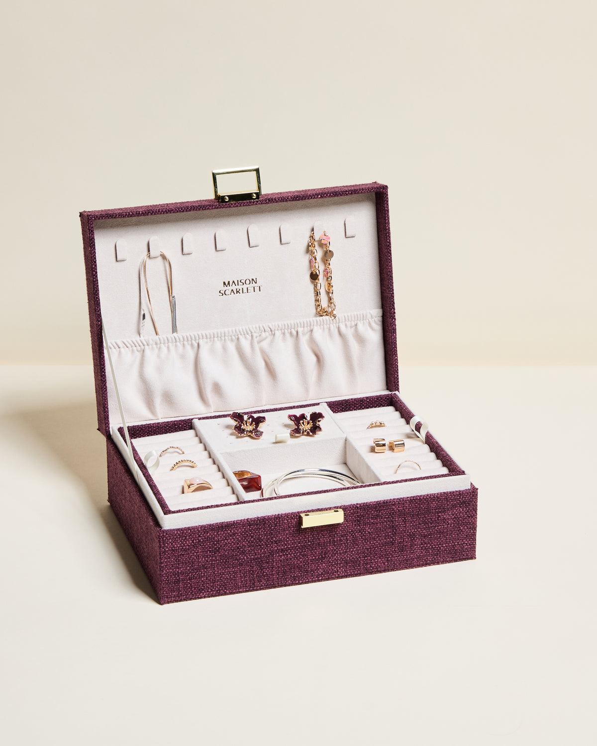 Louise Linen Jewelry Box
