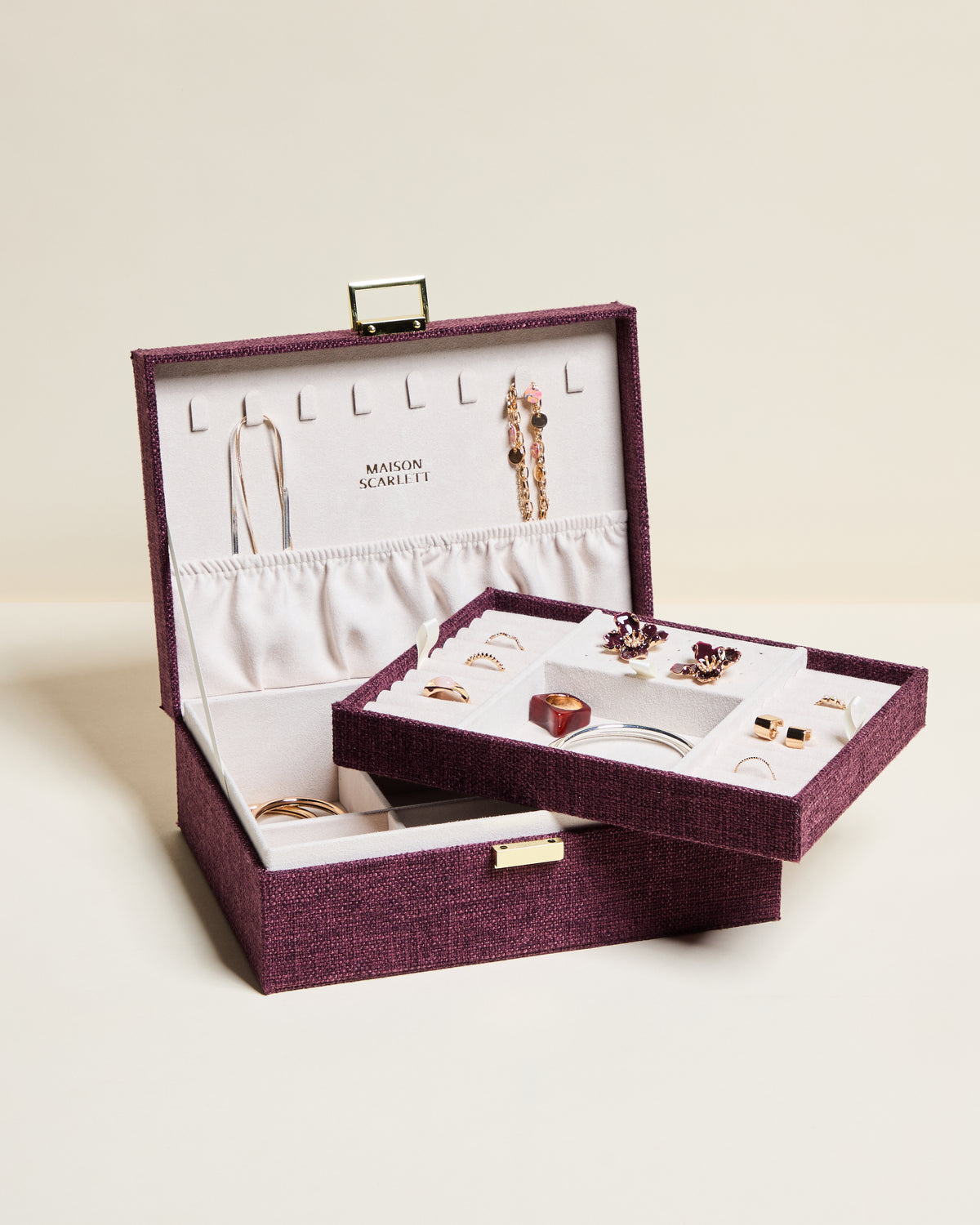 Louise Linen Jewelry Box