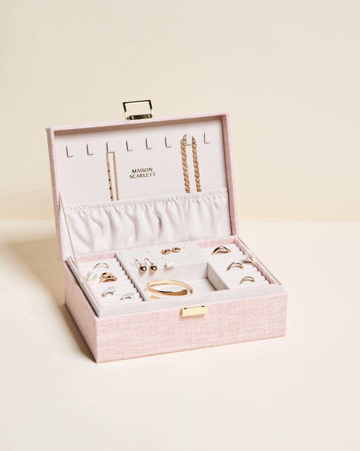 Louise Linen Jewelry Box