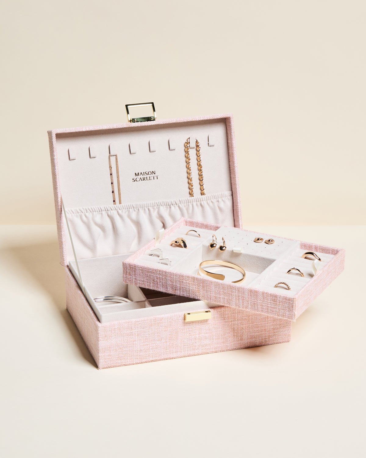 Louise Linen Jewelry Box