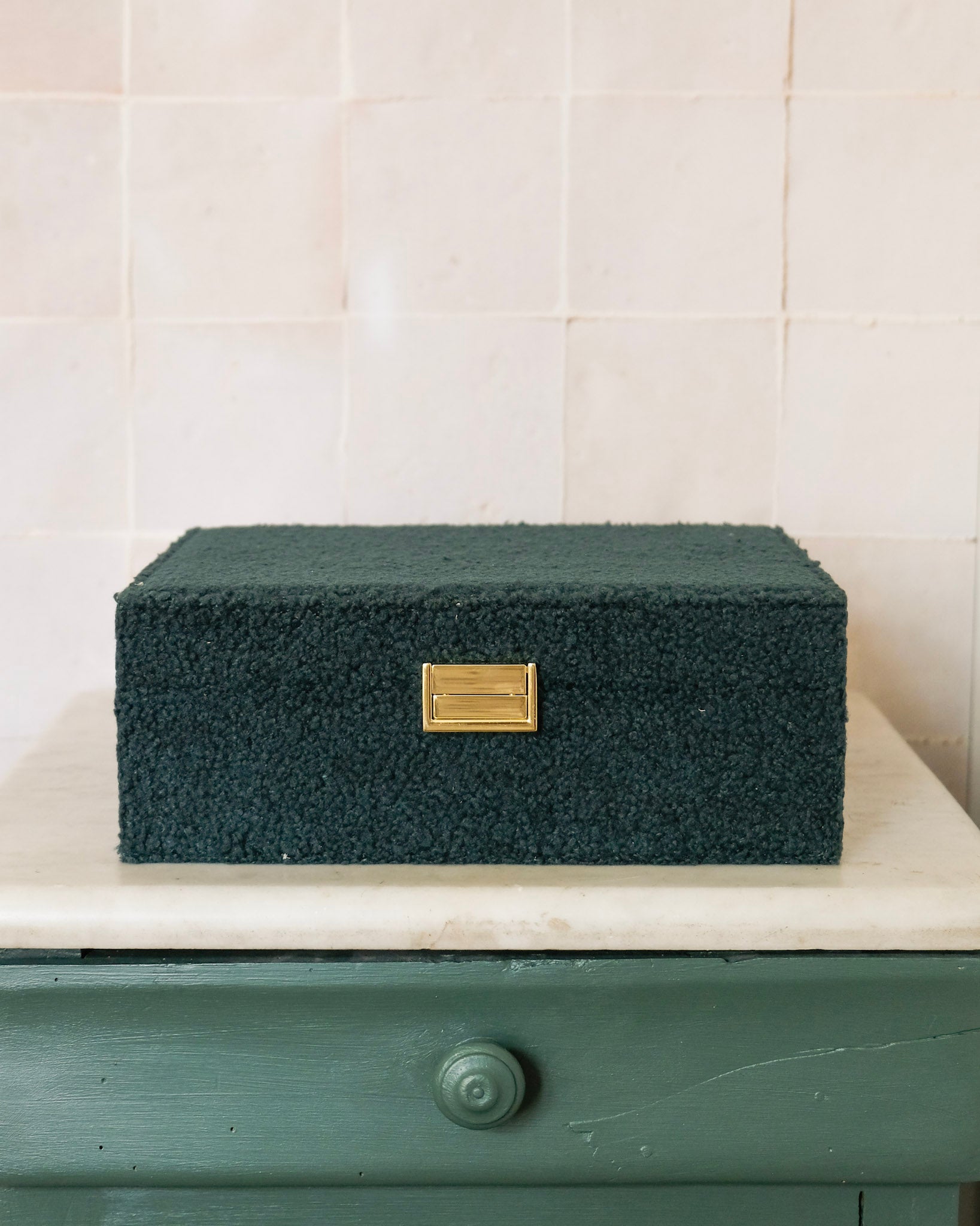 Louise fluffy jewelry box - outlet