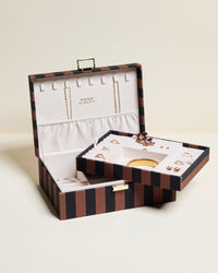 Louise Stripes Jewelry Box