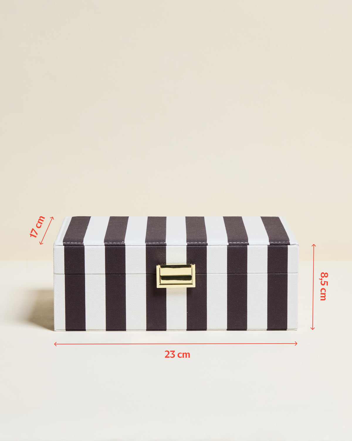 Louise Stripes Jewelry Box