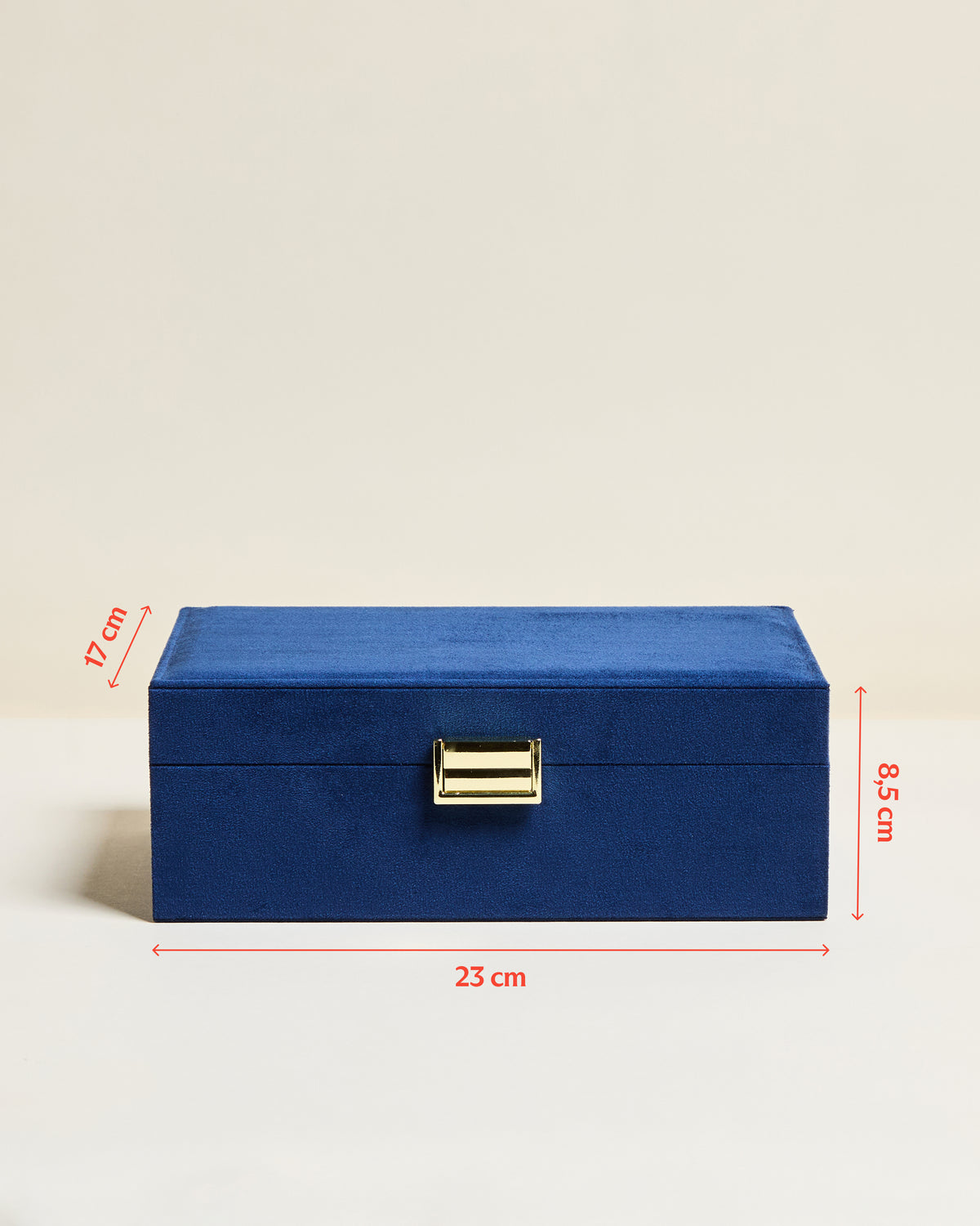 Louise Velvet Jewelry Box