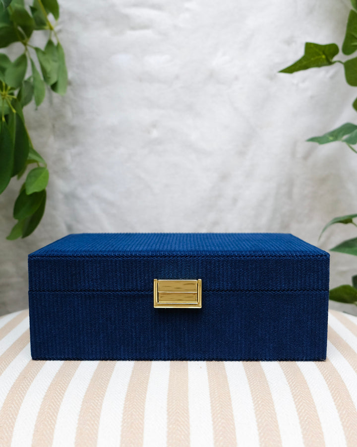 Louise corduroy jewelry box