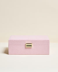 Louise corduroy velvet jewellery box
