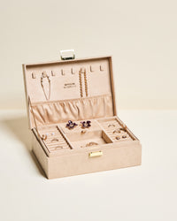 Louise Velvet Jewelry Box