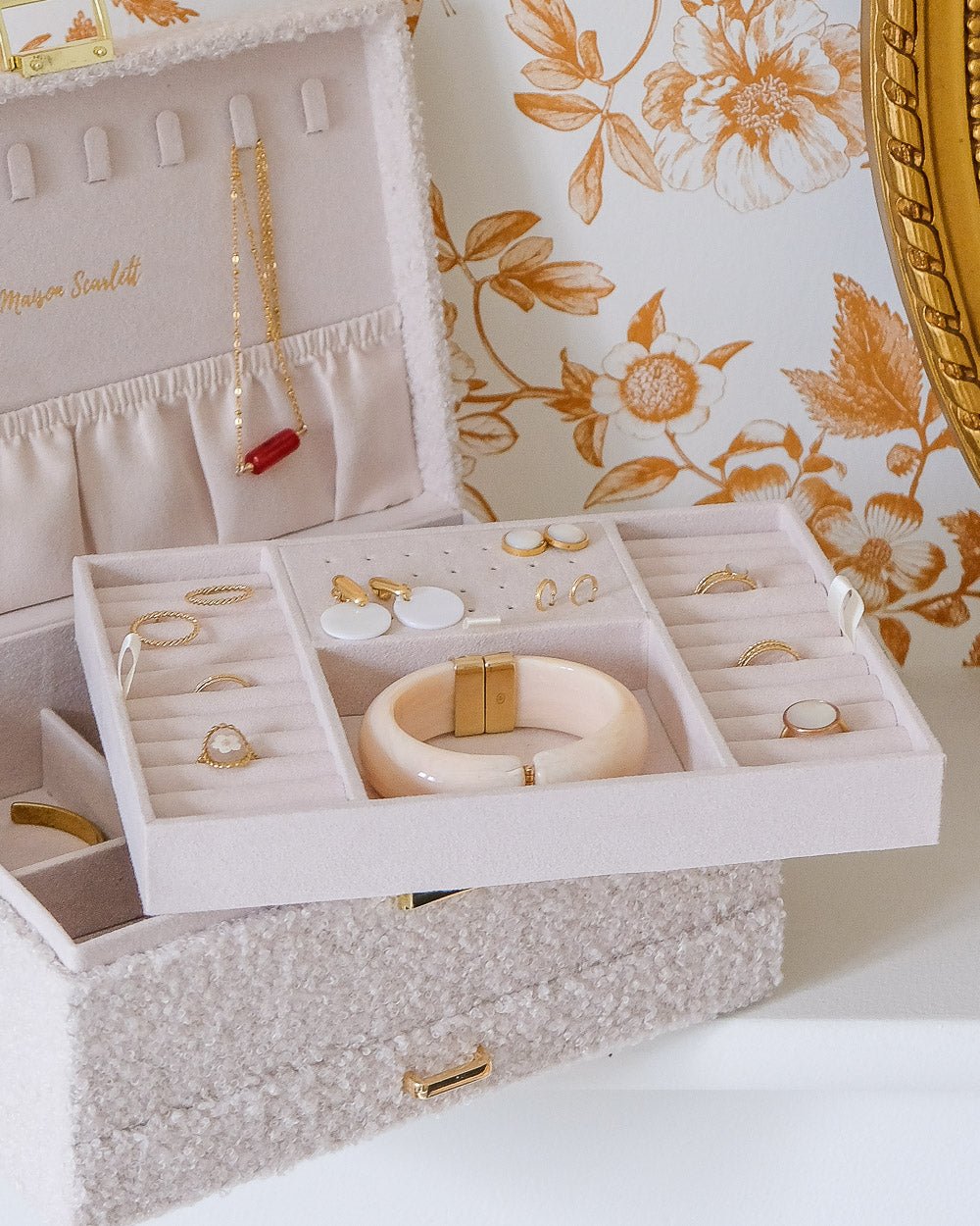 Denise Fluffy Jewelry Box - Outlet