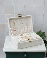Louise fluffy jewelry box - outlet