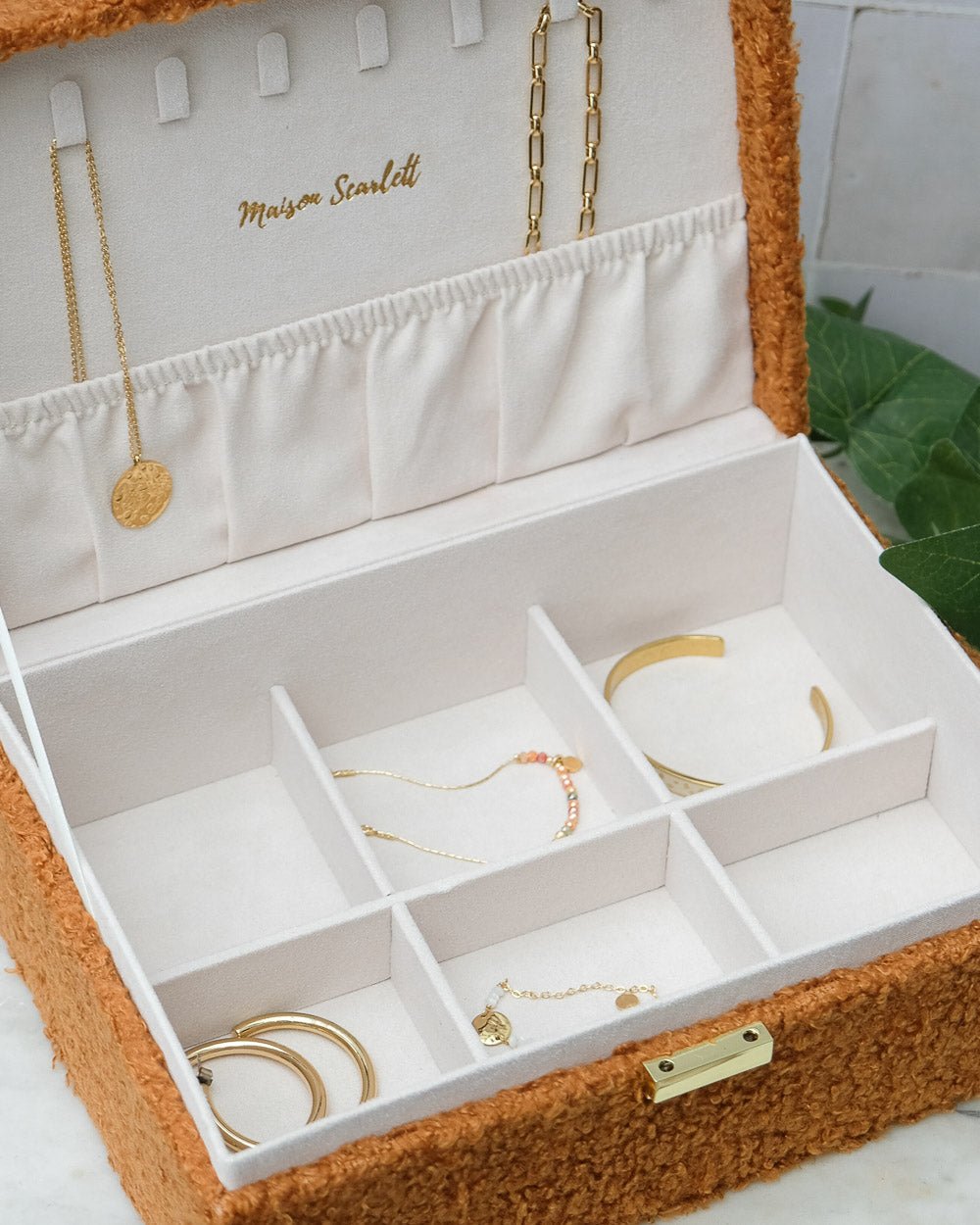 Louise fluffy jewelry box - outlet