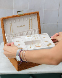 Louise fluffy jewelry box - outlet