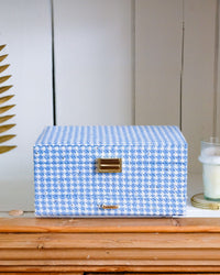 Denise houndstooth jewelry box - outlet